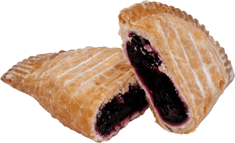 blueberry fry pie cutout