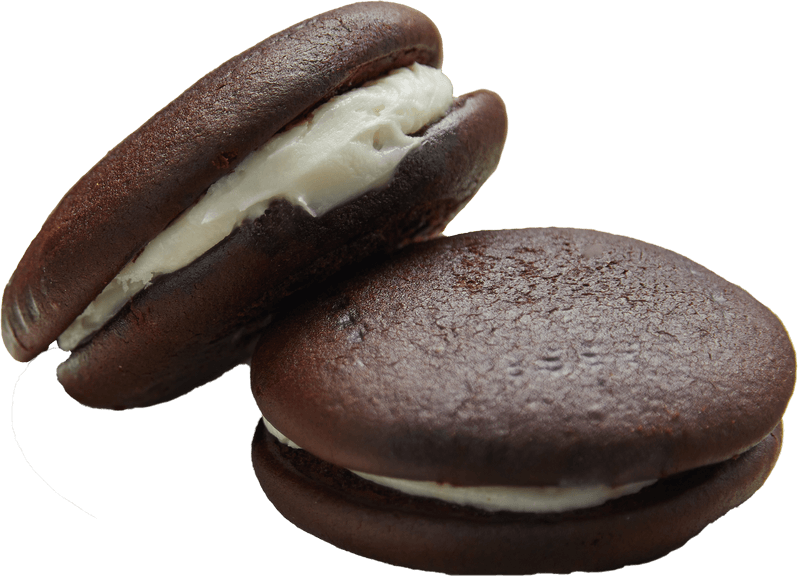 chocolate whoopie pie cutout