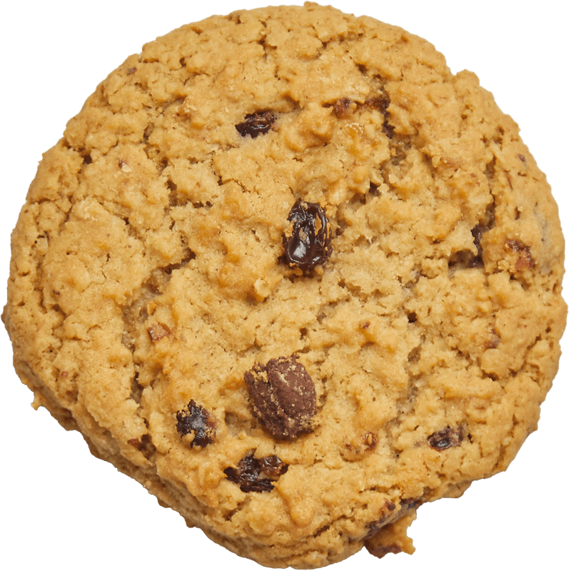 oatmeal raisin cookie cutout