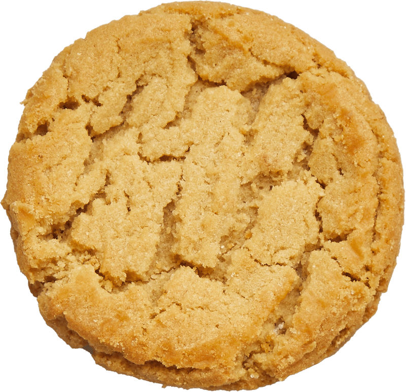 peanut butter cookie cutout