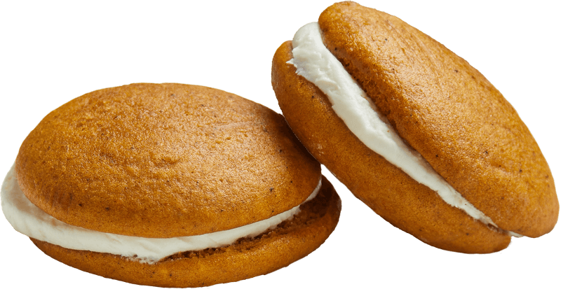 pumpkin whoopie pie cutout