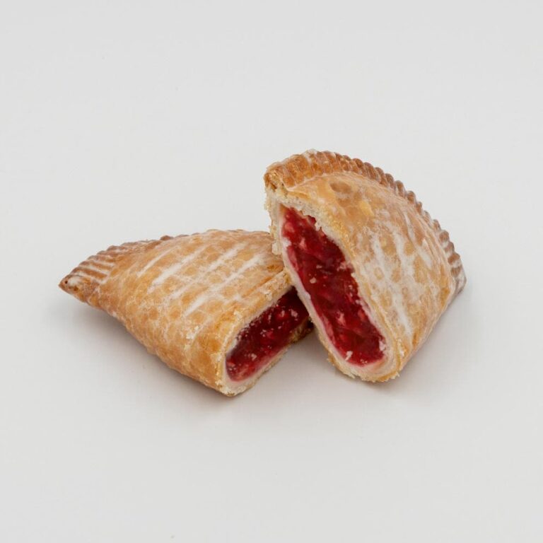 red raspberry fry pie