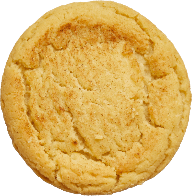 snickerdoodle cookie cutout